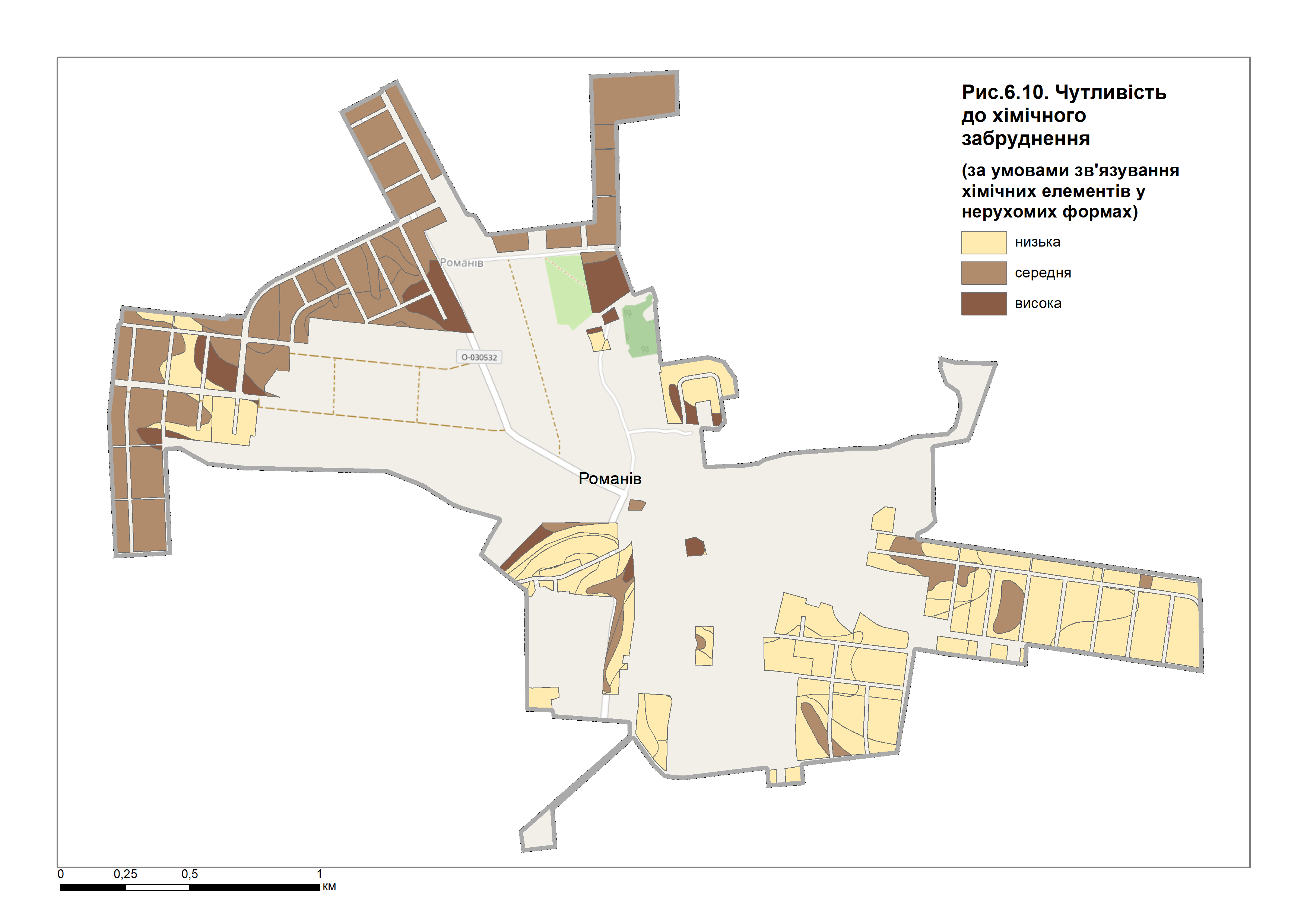 Чутдивість грунтів до хімічсного забруднення