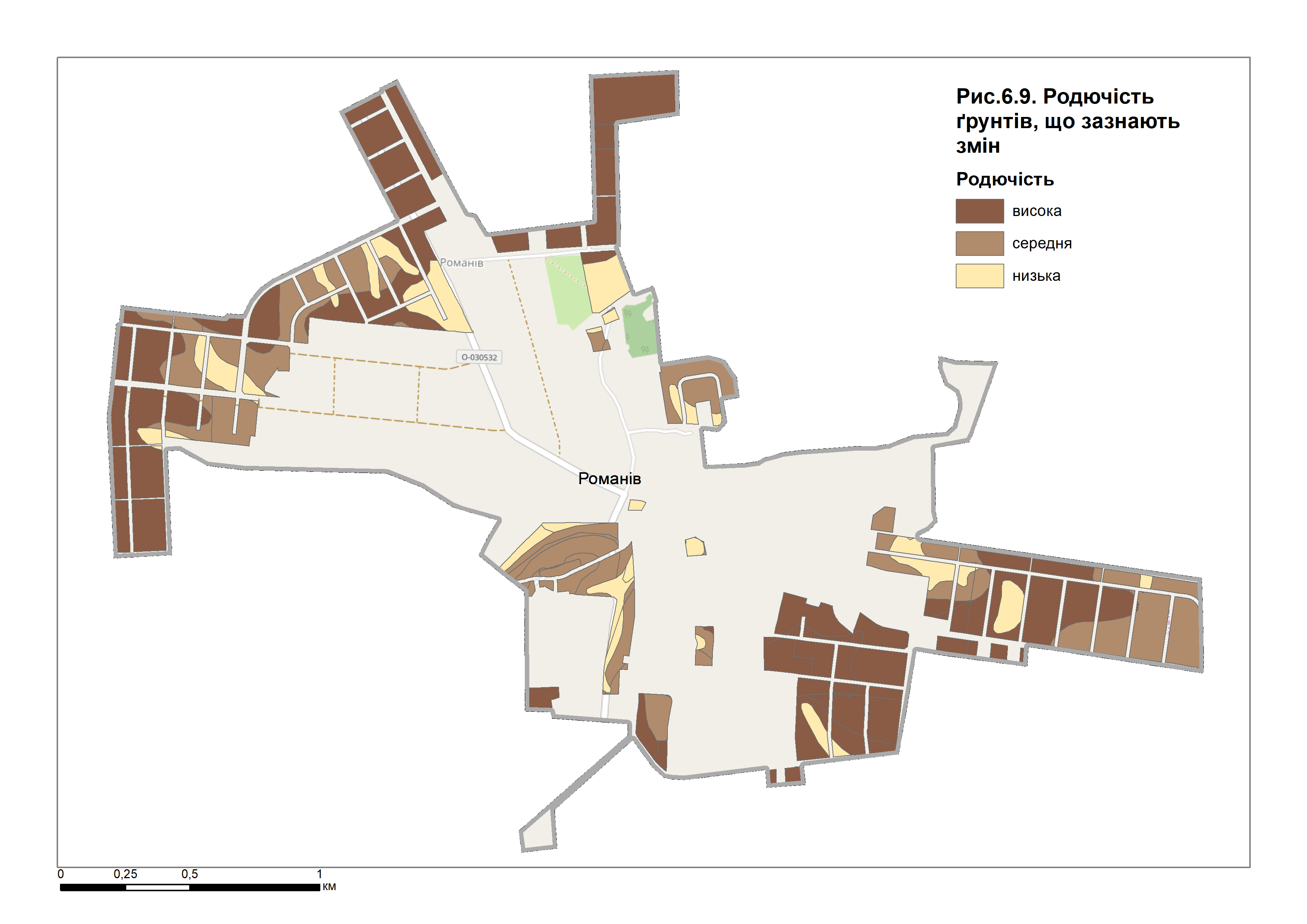 Родючість грунтів, що зазнають змін