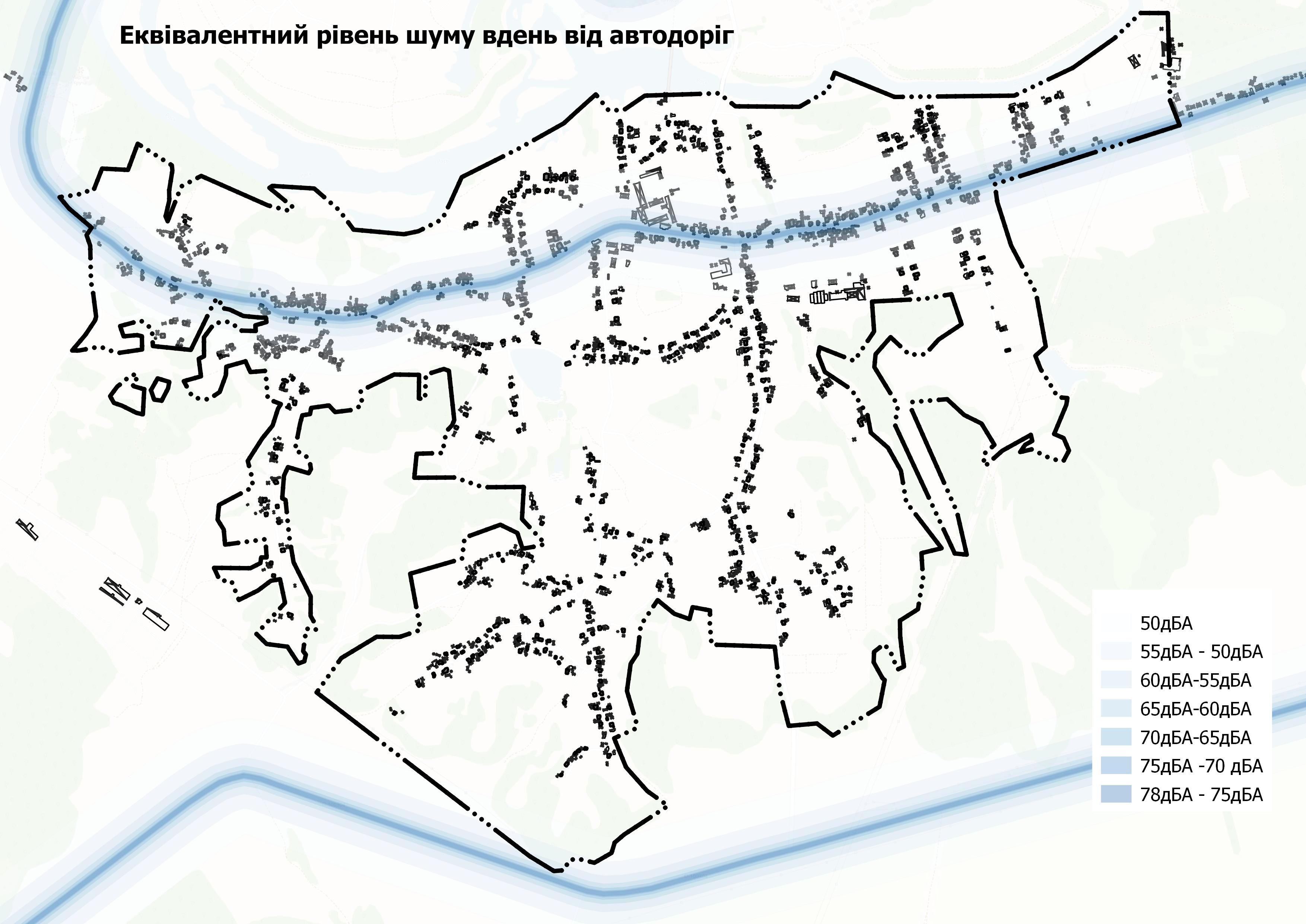 Еквівалентний рівень шуму вдень